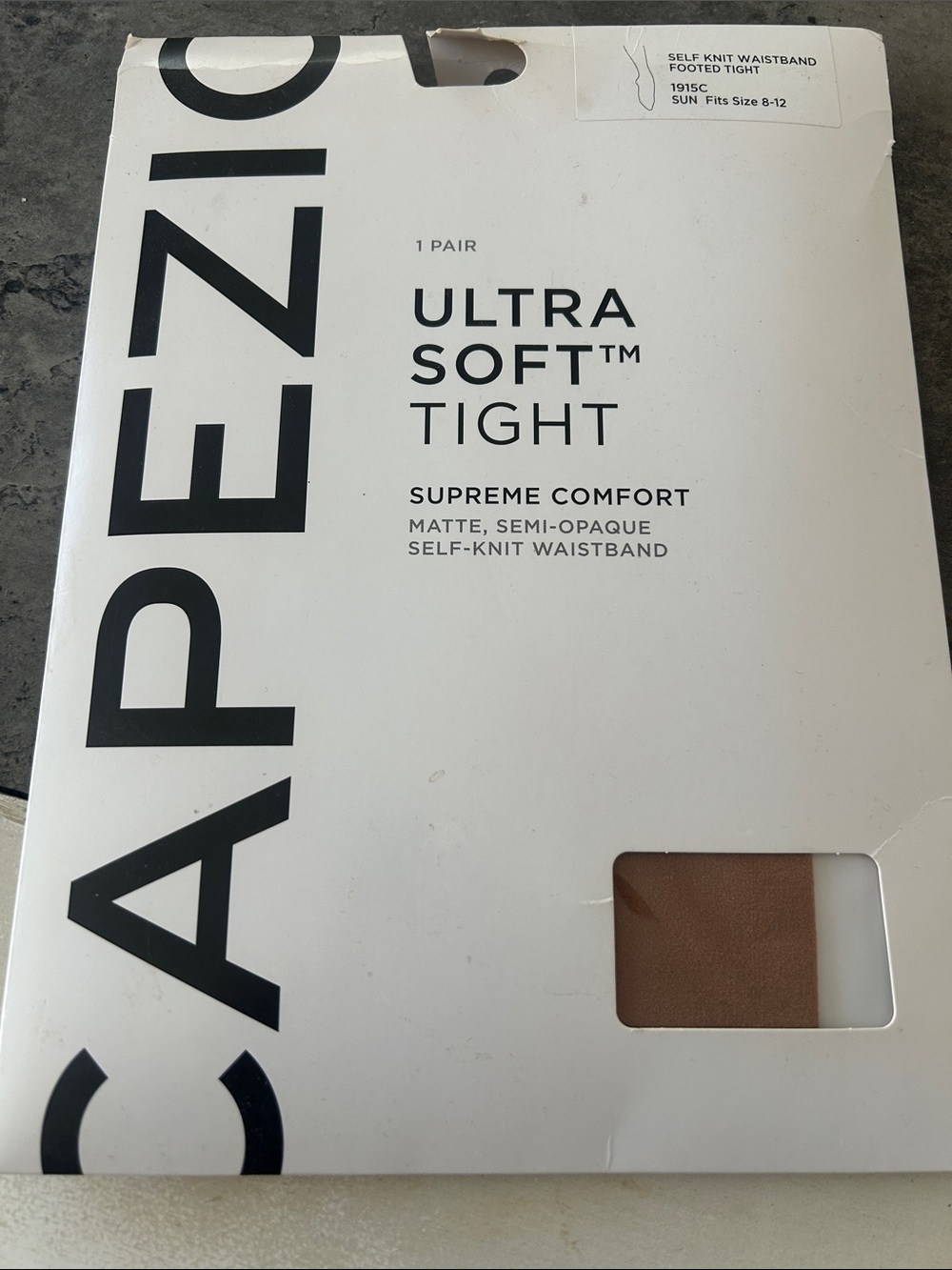 Capezio Ultra Soft™ Tight - Sun (Tan) NWT